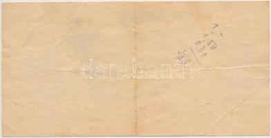 NDK ~1950-1960. "Szász Lottó" 1/2 sorsjegye, első osztály T:III
GDR ~1950-1960. "Sac...