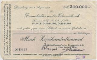 Németország / Weimari Köztársaság 1918-1923. 5db klf szükségpénz, közte Duisburg, Reichenberg T:III
...