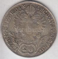 1804B 20Kr Ag "I. Ferenc" T:2-,3 patina Huszár: 1964., Unger III.:1375.a