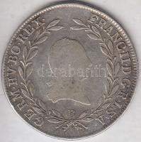 1804B 20Kr Ag "I. Ferenc" T:2-,3 patina
Huszár: 1964., Unger III.:1375.a