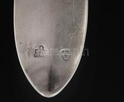 Antik ezüst evőkanál (Bécs, 181?) Ag., nettó: 55,4gr, jelzett, 22cm / Antique silver tablespoon (Vie...