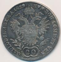 Ausztria 1829A 20kr Ag "II. Ferenc" T:2,2-,3 patina
Austria 1829A 20 Kreuzer Ag "Fra...