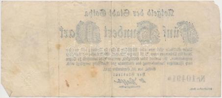 Németország / Weimari Köztársaság 1918-1923. 5db klf szükségpénz, közte Gotha, Hamburg, Reichenberg ...