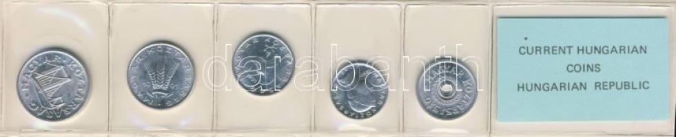 1991. 2f-50f forgalmi szettben (5klf) T:BU