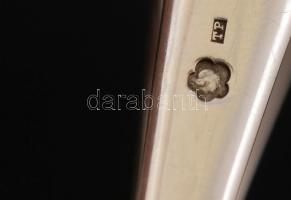 Ezüst cukorcsipesz, Ag., nettó: 39,4gr, jelzett, 15cm /Silver sugar tongs, Ag, net. 39,4gr, markned,...