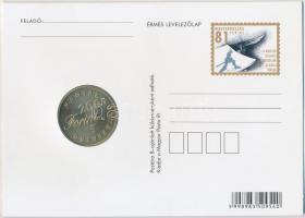 2001. 200Ft "Arany János: Toldi" érmés levelezőlapon T:BU Adamo EM173