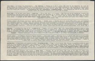 Budapest 1942. "47. Magyar Királyi Osztálysorsjáték, 4. osztály" bélyegzéssel T:II-