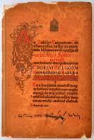 Az Erdélyi Helikon Magyarországi Barátainak aranykönyve 1937. Kolozsvár, Erdélyi Szépmíves Céh. Kiadói papírkötés, védőborítóval, gerince hiányos, kopottas állapotban.