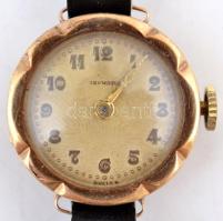 ONO watch női arany karóra, működő szerkezettel / Ono 14 C gold watch br: 9,2g