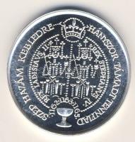 1989. "MÉE-Székesfehérvár-III.István" Ag 35,64g emlékérem T:BU