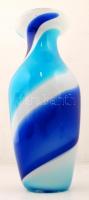 Muránói  fújt váza, több rétegű, jelzés nélkül, hibátlan, m:36 cm
