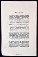 1941 Kiállítási meghívó az Iparművészeti Társulat karácsonyi kiállítására