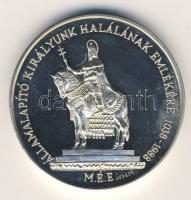 1988. "MÉE-Szent Jobb" Ag emlékérem 35,82g T:BU
