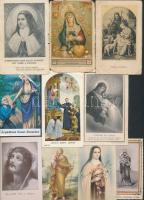 cca 1900-60 Vegyes szentkép tétel benne lithok is, különböző méretben és minőségben, cca 100db, cca ...