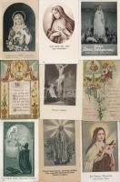cca 1900-45 Vegyes szentkép tétel benne lithok is, különböző méretben és minőségben, cca 100db, cca ...