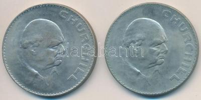 Nagy-Britannia 1965. 1C "Sir Winston Churchill" (2x) T:2
Great Britain 1965. 1 Commemorat...