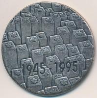 Hollandia 1995. "Westerborki tábor - Felszabadulás 50. évfordulója" fém emlékérem eredeti ...