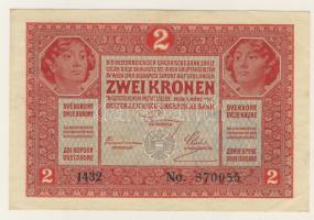 1917. 2K román ellenbélyegzővel T:II