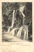 Stájerlak, Koronini vízesés; Hollschütz F. kiadása / waterfall (EB)