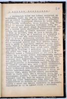 Csia Lajos: A zsidók története. Bp., Berea kiadása. Kiadói papírkötés + a könyv gépelt változata