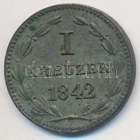 Német Államok / Hohenzollern-Sigmaringen 1842. 1kr Ag "Károly" T:2- patina German States / Hohenzollern-Sigmaringen 1842. 1 Kreuzer "Carl" C:VF patina Krause KM# 22