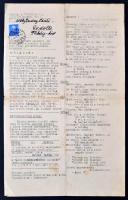 1933 A Tábor c. jogász újság első, induló száma