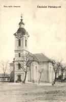 Párkány, Római katolikus templom; Pauncz Mór kiadása / Roman catholic church