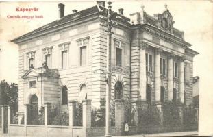 5 db RÉGI, fekete-fehér és színes városképes képeslap, magyar városok: Pécs, Balassagyarmat, Kaposvá...