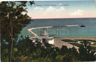 5 db RÉGI, fekete-fehér és színes városképes képeslap, magyar városok: Balaton, Kalocsa, Tihany, Kec...