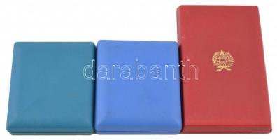 1951. "Közbiztonsági Érem" arany fokozata a rendőrség tagjai részére, zománcozott Br kitün...