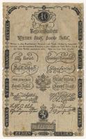 1806. 10G Wiener Banco Zettel T:III/IV