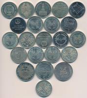 22db klf emlékérem német városokról, főleg NDK, közte Drezda, Halle, Saalfeld T:2,2-
22pcs of diff ...