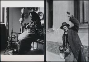 cca 1935 Békéscsabai életképek, Thöresz Dezső (1902-1963) hagyatékában őrzött 7 db negatív modern na...