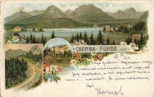 1898 Csorba-fürdő Litho (EB)