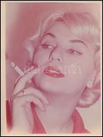 cca 1960 Belházy Dezső feliratozott vintage fotóművészeti alkotása, 24x18 cm