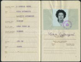 1988 Határátlépési engedély kishatárforgalomban, Magyar Népköztársaság, pp.:44, 14x9cm