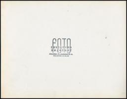 cca 1935 Leichtner Erzsébet vintage fotója Szentpál Olga tánccsoportjának tagjairól, pecséttel jelze...