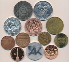 12db-os vegyes külföldi emlékérem tétel, főleg Ausztria és NDK érmek, közte "Thomas Müntzer&quo...