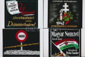 cca 1946 Fekete György (1904-1990) budapesti fényképész hagyatékában őrzött, mozikban vetített 13 db...