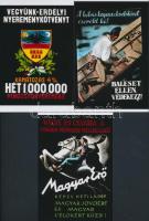 cca 1946 Fekete György (1904-1990) budapesti fényképész hagyatékában őrzött, mozikban vetített 13 db...