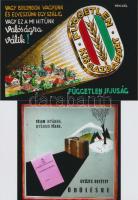 cca 1946 Fekete György (1904-1990) budapesti fényképész hagyatékában őrzött, mozikban vetített 13 db...