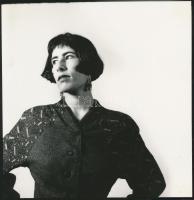 cca 1985 Molnár-Csikós Virág jelzés nélküli vintage fotóművészeti alkotása, 20x20 cm