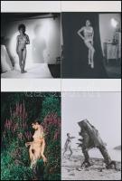 cca 1973 Minden kép a nőkről szól, 11 db korabeli negatívról készült modern nagyítás, 15x10 cm / 11 erotic photos, 15x10 cm