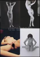 cca 1973 A negatívtár rejtett kincsei, 13 db korabeli negatívról készült modern nagyítások, 13x9 cm ...