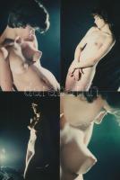 cca 1979 Aktfotók vegyesen, 13 db korabeli negatívról készült modern nagyítások, 15x10 cm / 13 eroti...