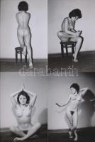 cca 1972 Éppen csak kis villantások, 12 db korabeli negatívról készült modern nagyítások, 15x10 cm /...