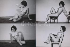 cca 1972 Éppen csak kis villantások, 12 db korabeli negatívról készült modern nagyítások, 15x10 cm /...
