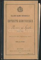 1911-24 Vegyes okmány tétel: Állami elemi népiskolai értesítő könyvecske, értesítő, gimnáziumi bizonyítvány, mind Pozsonyi Gyula (Brassó) nevére kiállítva