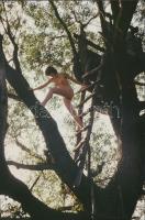 cca 1983 Fészekrakó, finoman erotikus fényképek, 9 db korabeli negatívról készült modern nagyítások,...