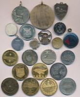 22db vegyes, főleg külföldi emlékérem, medál, jelvény, Németország DN "Német történelem - Hans-...